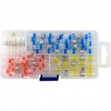 YATO Set 100 tuburi termocontractabile, staniu, 0...